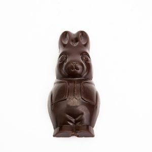Juodojo šokolado saldainis „Kiškutis” 18 g. Produkto Nr. 0055