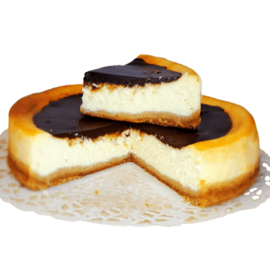 Amerikietiškas sūrio pyragas su šokoladu 1 vnt.